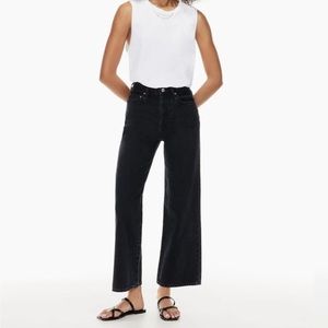 Denim Form Farrah Wide Leg Jeans